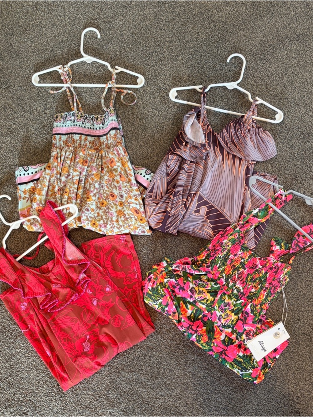 Maaji Girls Mixed Floral & Patterned Summer Dresses BUNDLE